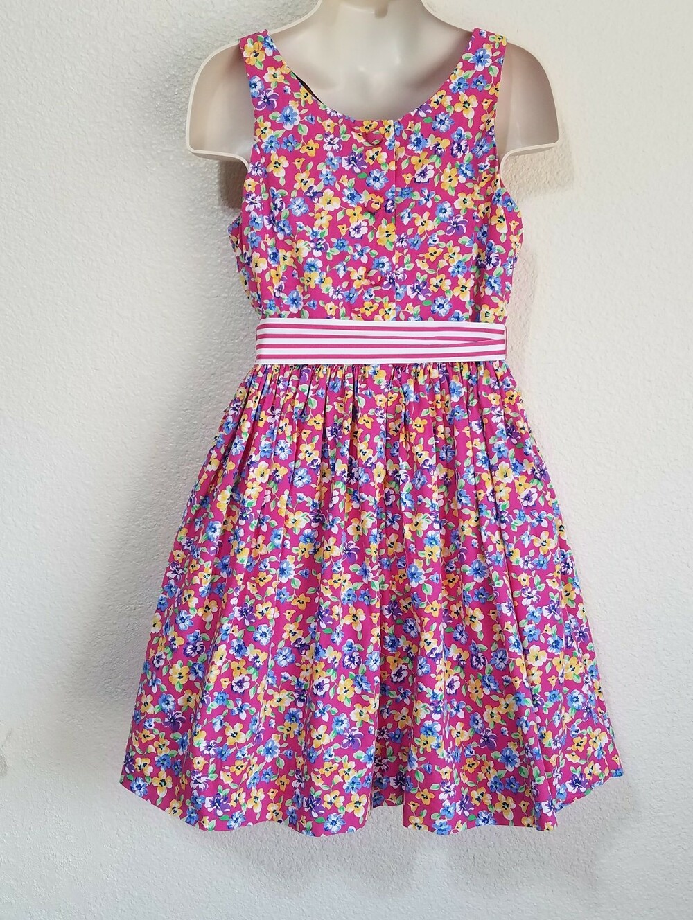 Polo Ralph Lauren Girl's Floral Fit-and-Flare Dress - Picture 2 of 6